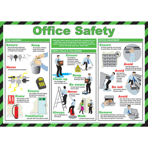 Office Safety Poster (POS13228)